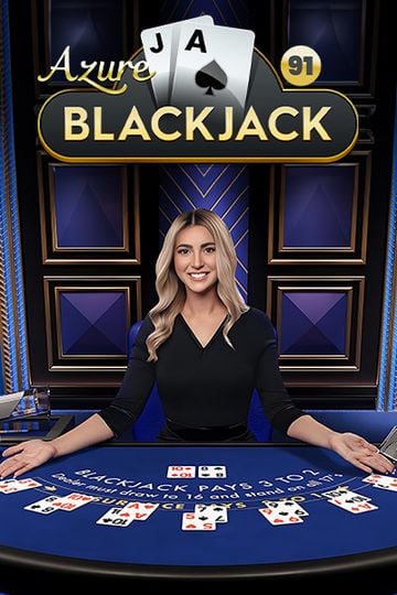 Blackjack 91 - Azure